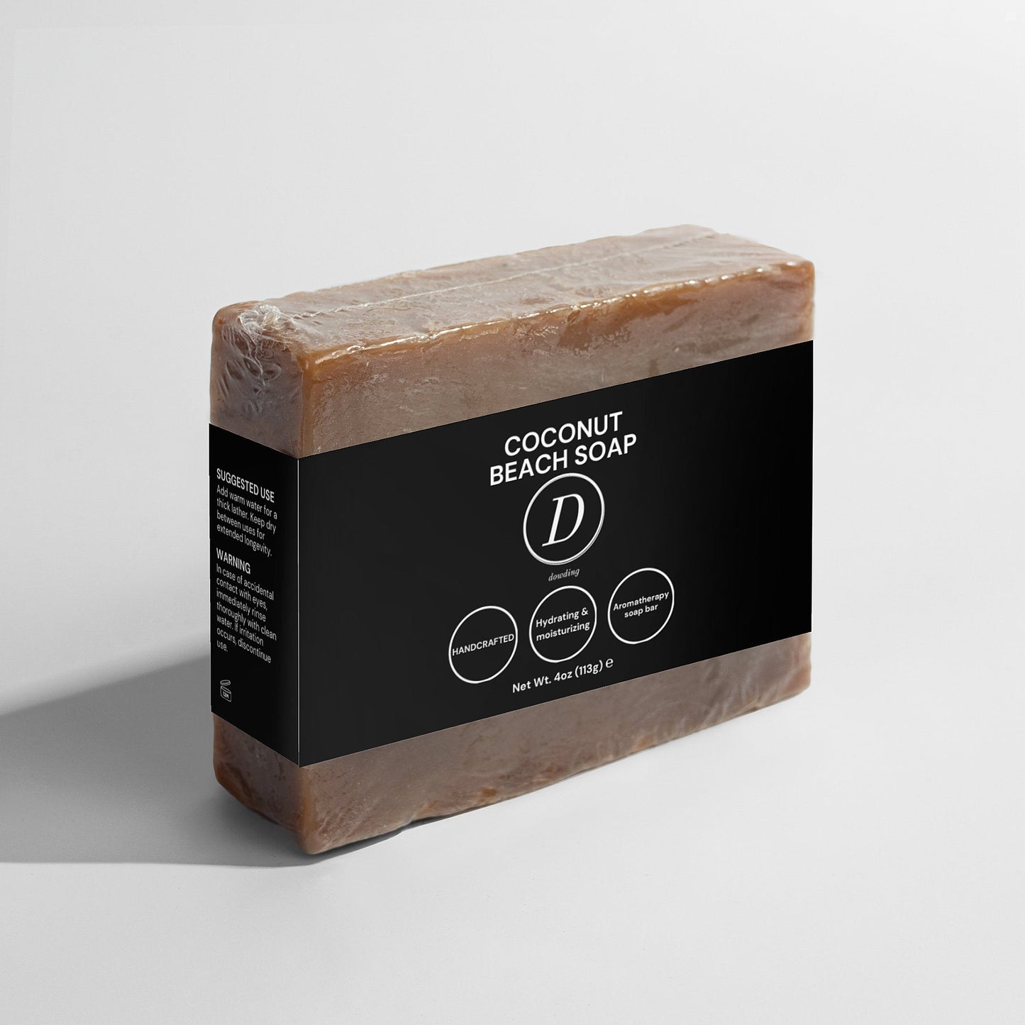 Coconut Beach Soap Bar | Natural & Moisturizing Aromatherapy Soap