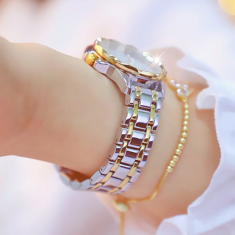 Luxurious Crystal-Accented Women's Fashion Watch