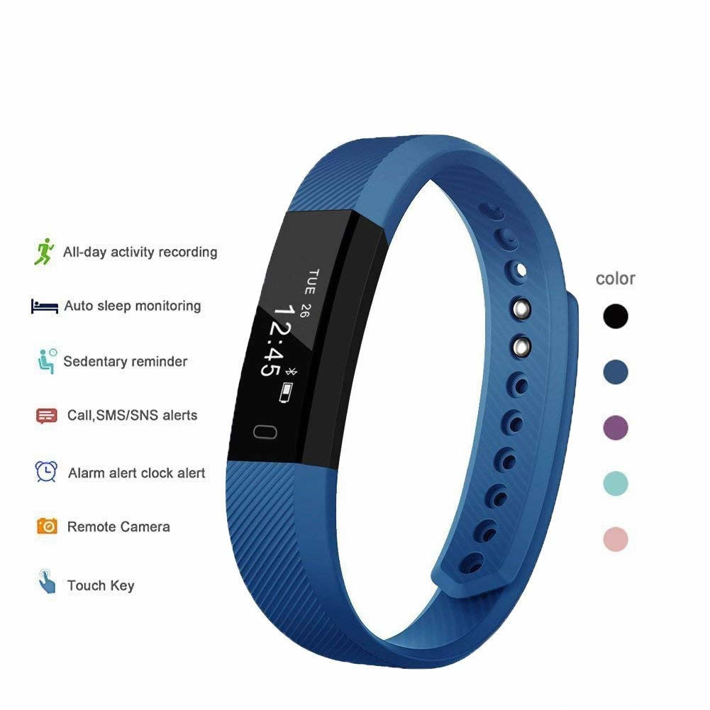 Smart Fitness Tracker |  Waterproof Activity Tracker with OLED Display