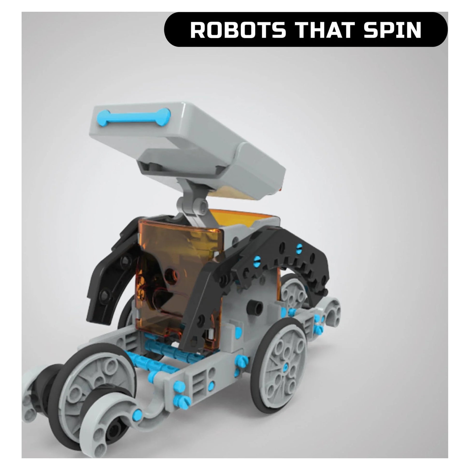 (2 Pack)  STEM 12-In-1 Solar Robot Creation 190-Piece Kit, Kids & Teens