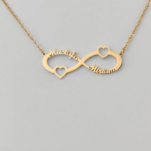 Infinity Letter Personalized Jewelry | Personalized Name Infinity