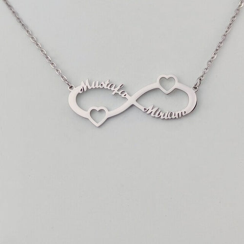 Infinity Letter Personalized Jewelry | Personalized Name Infinity