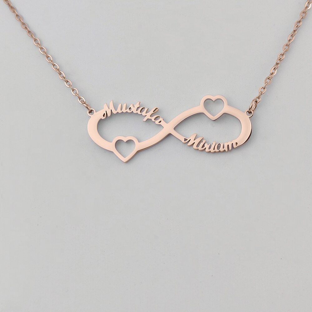 Infinity Letter Personalized Jewelry | Personalized Name Infinity