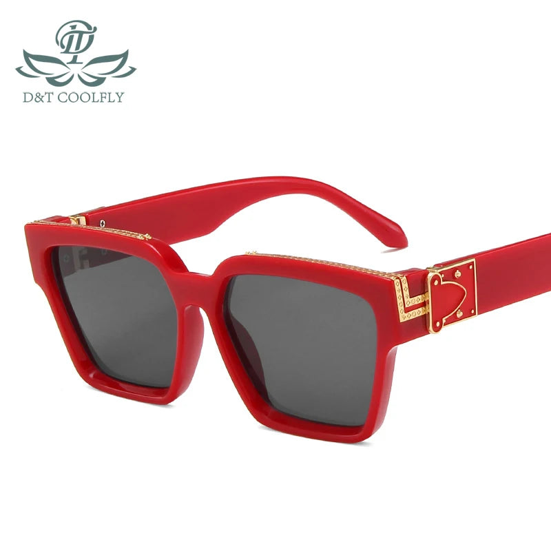 Luxury Oversized Square Sunglasses for Women