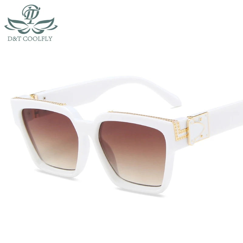 Luxury Oversized Square Sunglasses for Women