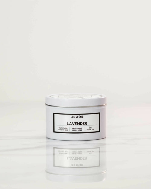 Les Crème Lavender Coconut Wax Candle – Aromatherapy Candle
