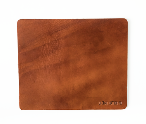 Leather Mouse Pad – Handcrafted Full-Grain Leather Desk Mat
