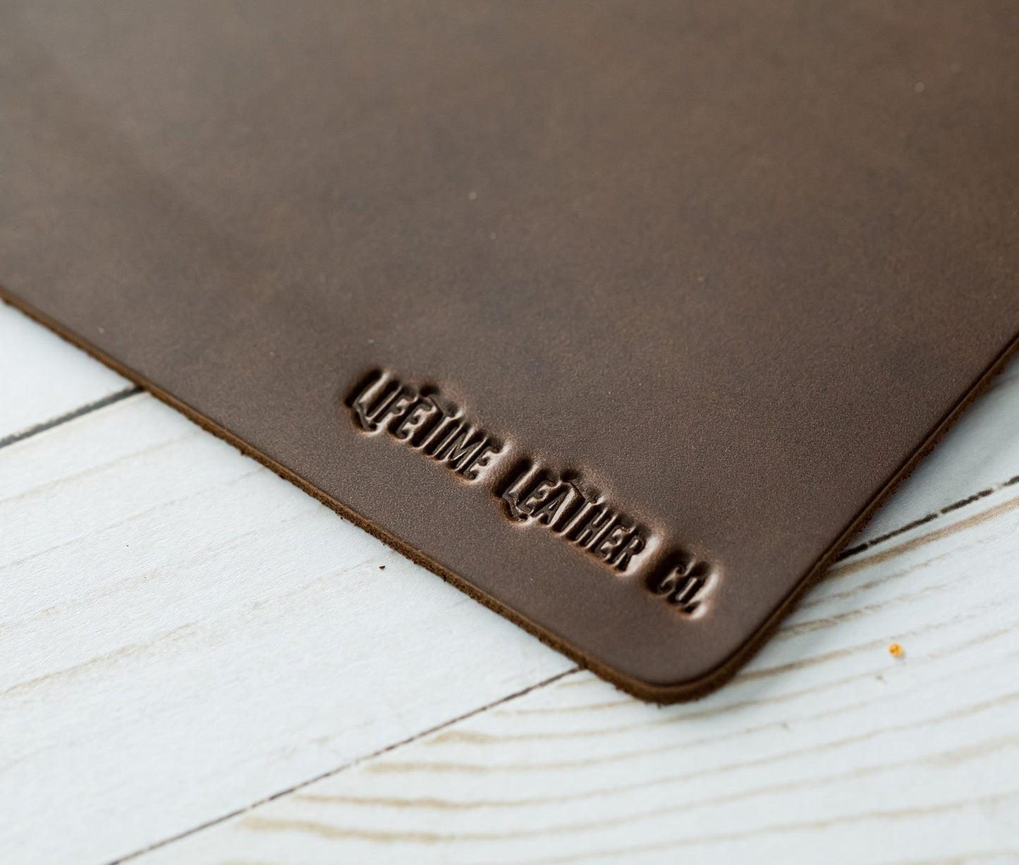 Leather Mouse Pad – Handcrafted Full-Grain Leather Desk Mat
