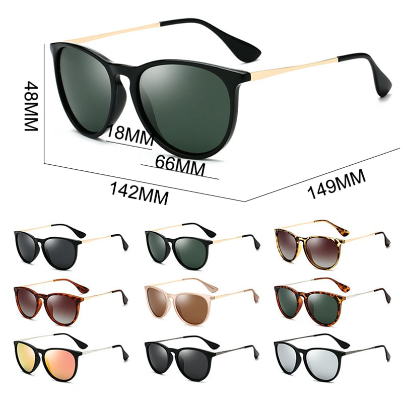 Classic Polarized Sunglasses for Men & Women – Stylish UV Protection