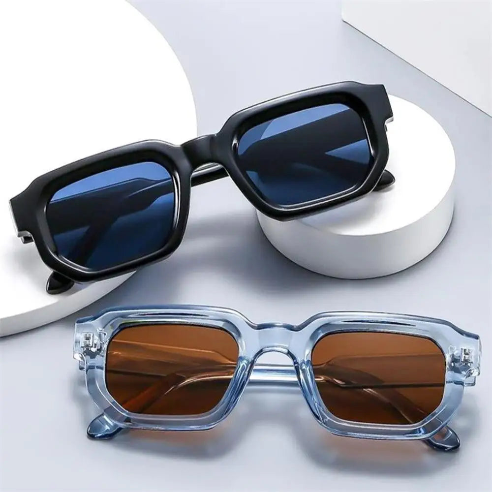 Trendy Geometric Square Sunglasses for Women & Men