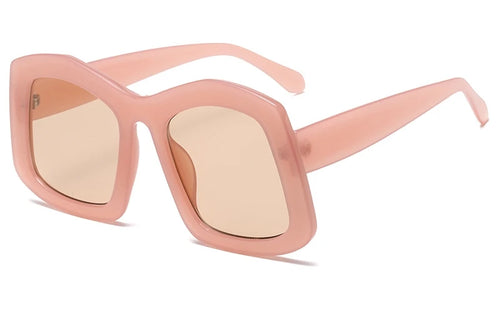 Bold Oversized Square Sunglasses for Women - Retro Fashion Shades