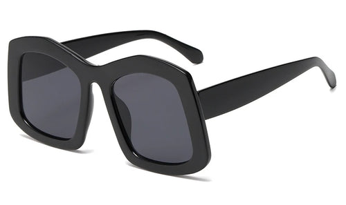 Bold Oversized Square Sunglasses for Women - Retro Fashion Shades