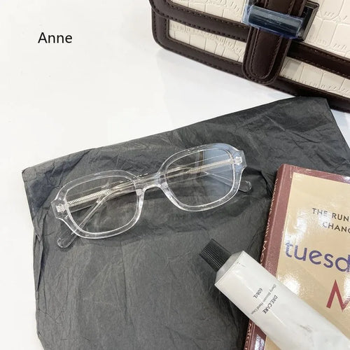 Vintage Oversized Square Eyeglasses for Women & Men