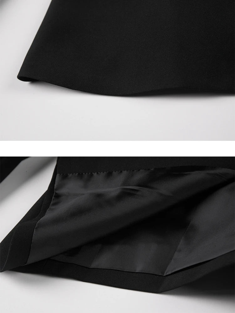 Women's Belted Utility Blazer Jacket – Long Sleeve Trench Coat