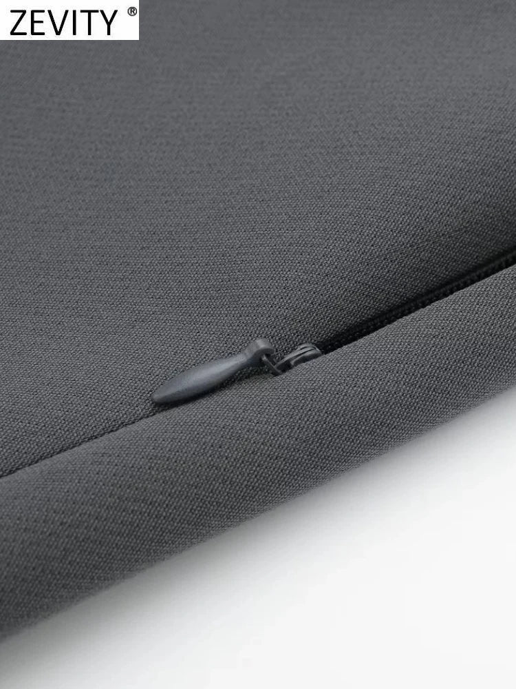 Women's Asymmetrical Skort with Belt – High-Waisted Mini Wrap Skirt