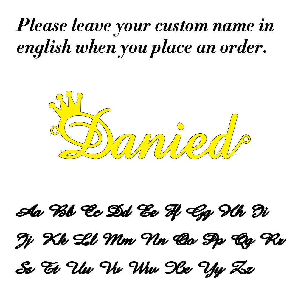 Custom Name Necklace -Sexikinis Swim