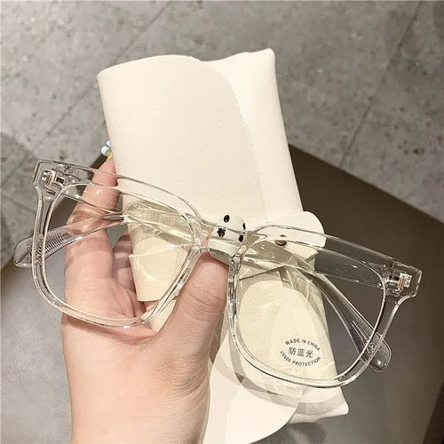Square Anti-Blue Light Glasses for Women & Men - Fashionable