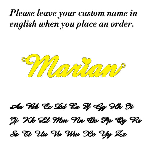 Personalized Nameplate Brooch Custom Unisex Jacket Badge with Name