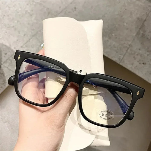 Square Anti-Blue Light Glasses for Women & Men - Fashionable