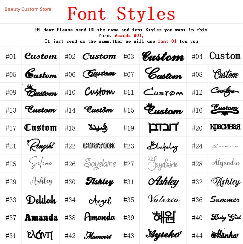 Custom Name Necklace -Sexikinis Swim