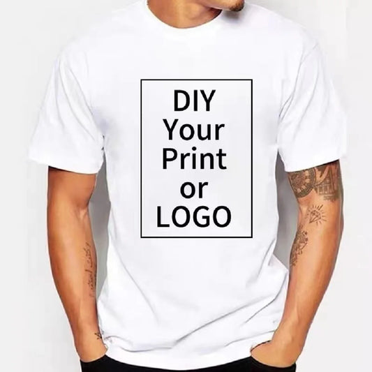 Private custom T-shirt Short Sleeve Design your own T-shirt workwear