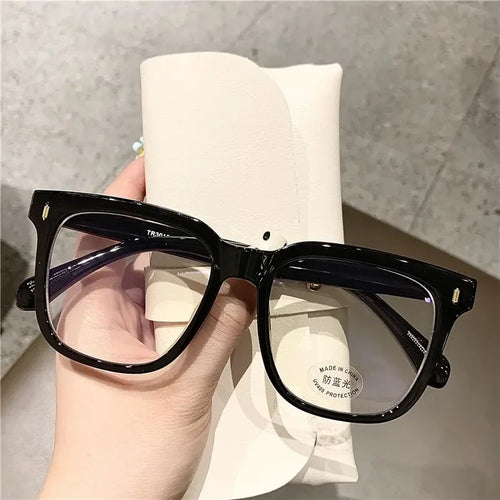Square Anti-Blue Light Glasses for Women & Men - Fashionable