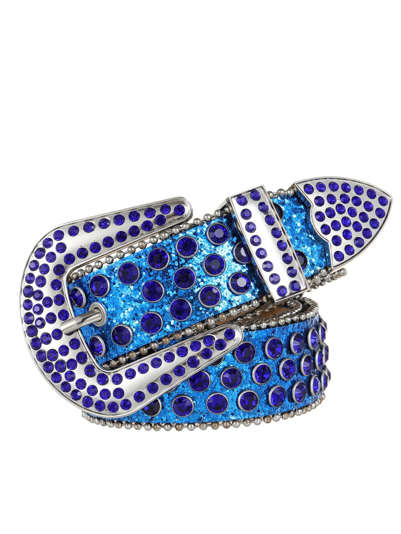 Women's Western Rhinestone Embellished Belt - Cowboy Belt
