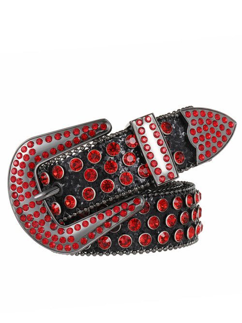 Women's Western Rhinestone Embellished Belt - Cowboy Belt