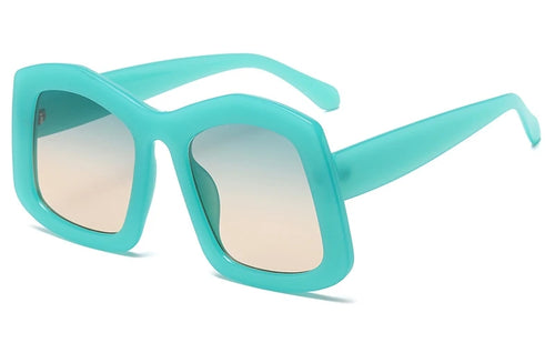 Bold Oversized Square Sunglasses for Women - Retro Fashion Shades