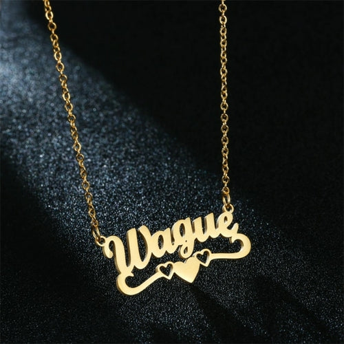 Stainless Steel Customized Name Necklaces for Women Personalized