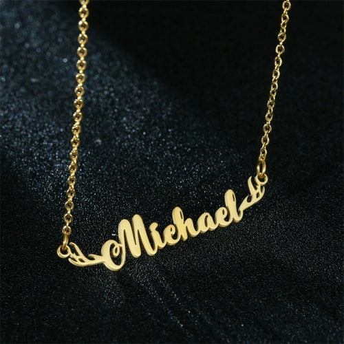 Stainless Steel Customized Name Necklaces for Women Personalized