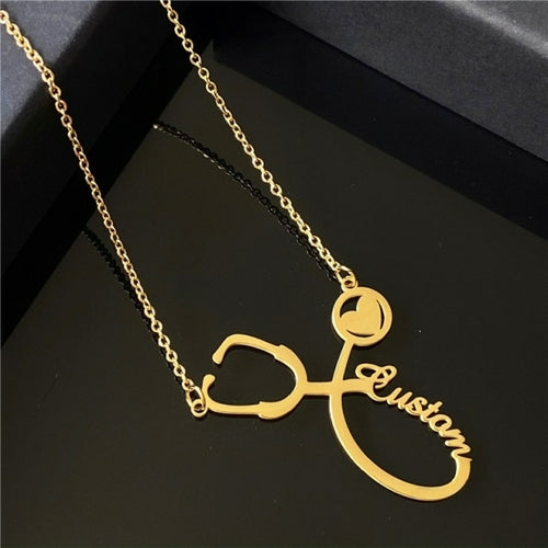 Stainless Steel Customized Name Necklaces for Women Personalized