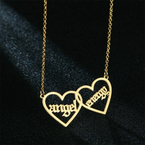 Stainless Steel Customized Name Necklaces for Women Personalized