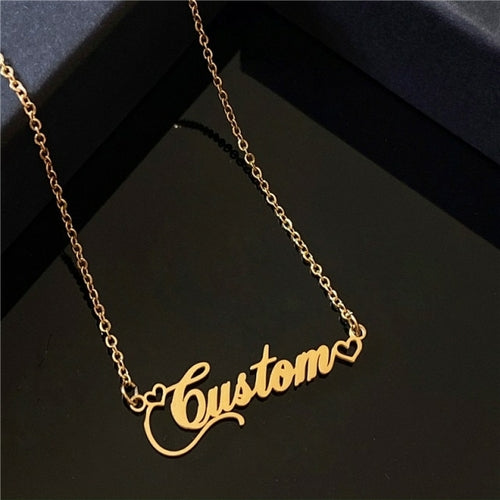 Stainless Steel Customized Name Necklaces for Women Personalized
