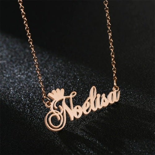 Stainless Steel Customized Name Necklaces for Women Personalized