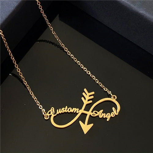Stainless Steel Customized Name Necklaces for Women Personalized
