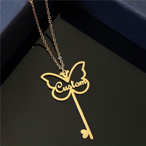 Stainless Steel Customized Name Necklaces for Women Personalized