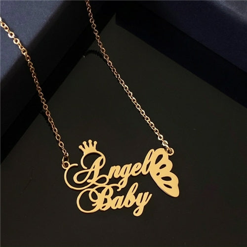 Stainless Steel Customized Name Necklaces for Women Personalized