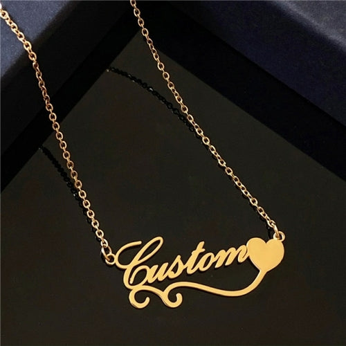Stainless Steel Customized Name Necklaces for Women Personalized