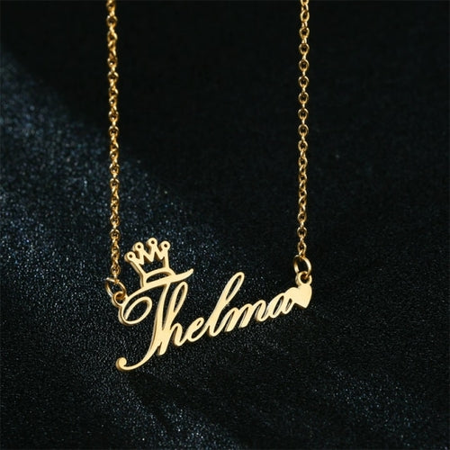 Stainless Steel Customized Name Necklaces for Women Personalized