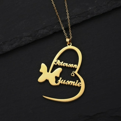 Stainless Steel Customized Name Necklaces for Women Personalized