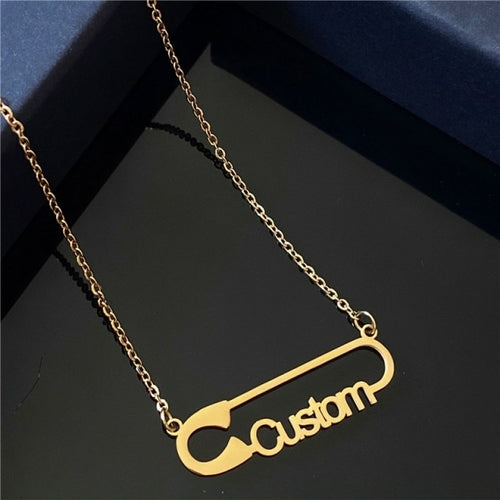 Stainless Steel Customized Name Necklaces for Women Personalized