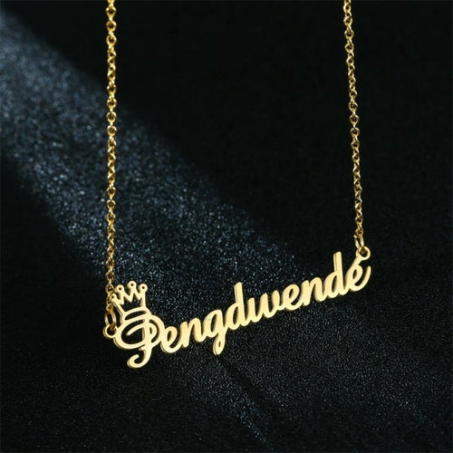 Stainless Steel Customized Name Necklaces for Women Personalized