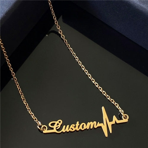 Stainless Steel Customized Name Necklaces for Women Personalized