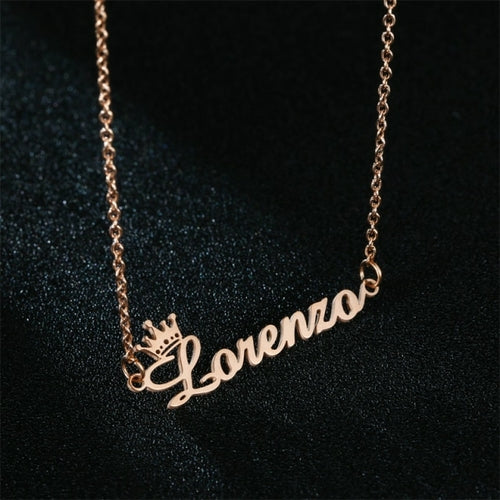 Stainless Steel Customized Name Necklaces for Women Personalized