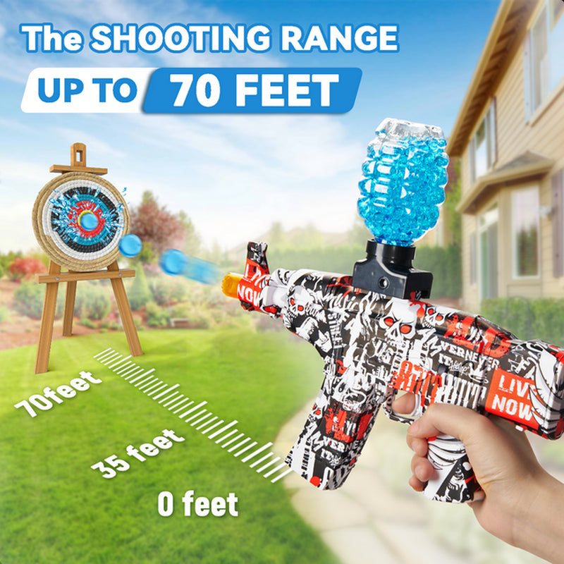 Electric Gel Ball Blaster Surge - Extended 100+ Foot Range - Toy Gel Ball Blasters with Water Based Beads - Automatic Modes - Outdoor Games & Toys