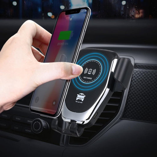 Wireless Car Charger with Automatic Clamping