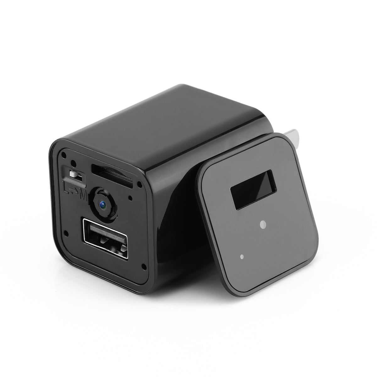 Hidden Spy Camera USB Charger | 1080P HD WiFi Cam w/ Motion Detection