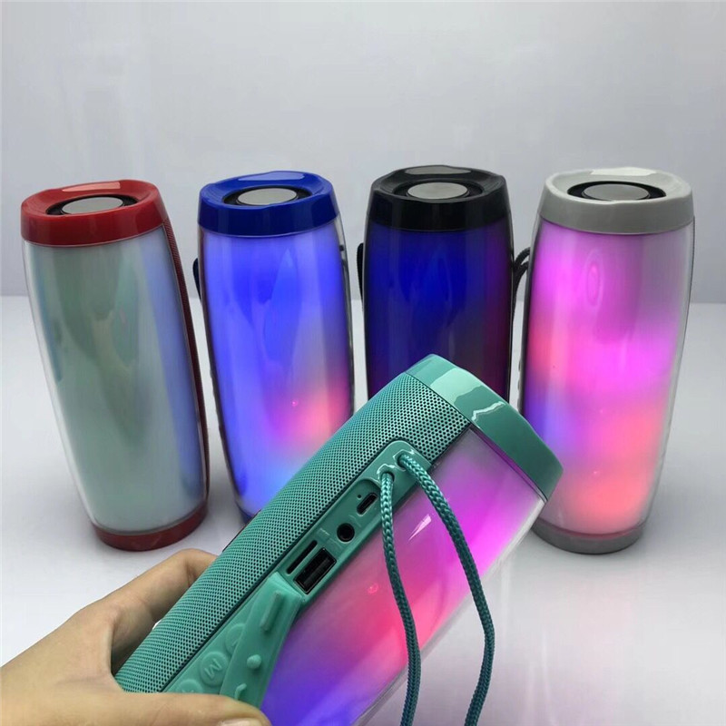 Portable Bluetooth Speaker with LED Light Show