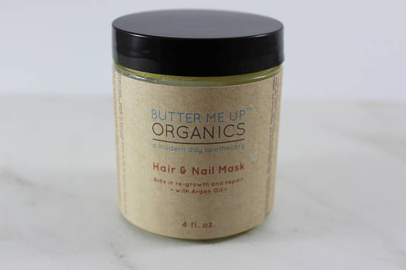 Butter Me Up Organics Hair & Nail Mask – Regrowth & Repair Treatment